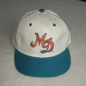 Vtg. Miami Dolphins Hat The New Era 5950 Pro Model 100% Wool 7 1/4